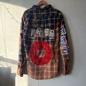Phish Upcycled Flannel